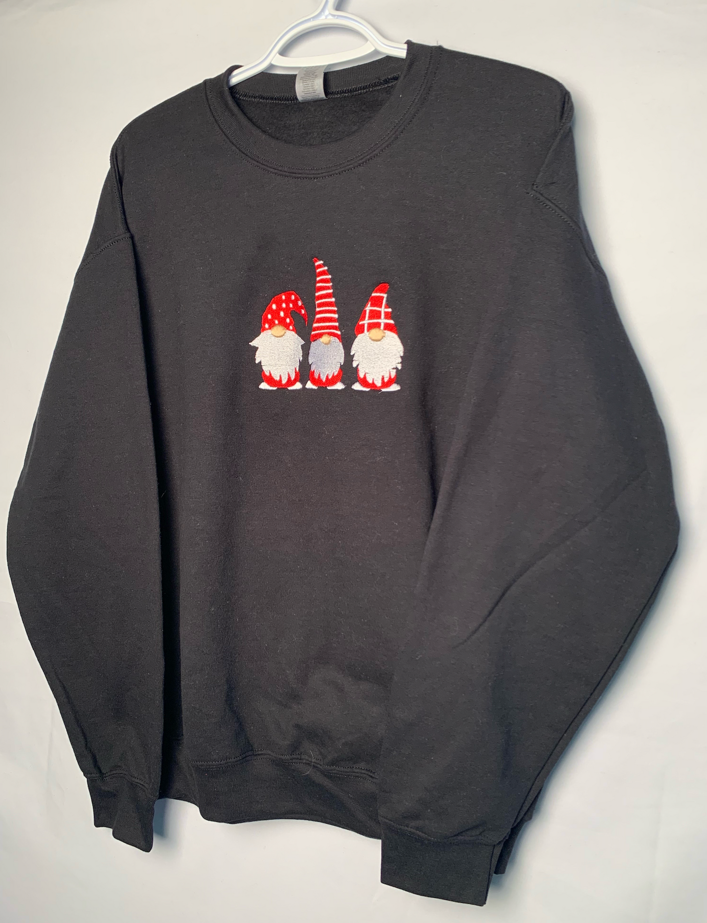 Xmas Gnomes Embroidered Sweatshirt