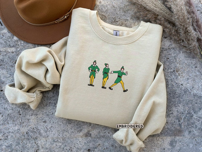 Christmas Elf Embroidered Shirt