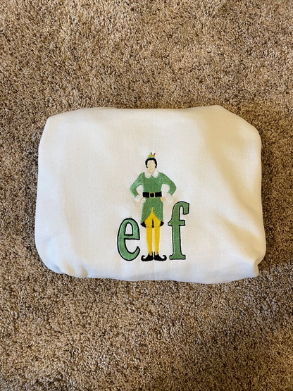 Elf Embroidered Sweatshirt