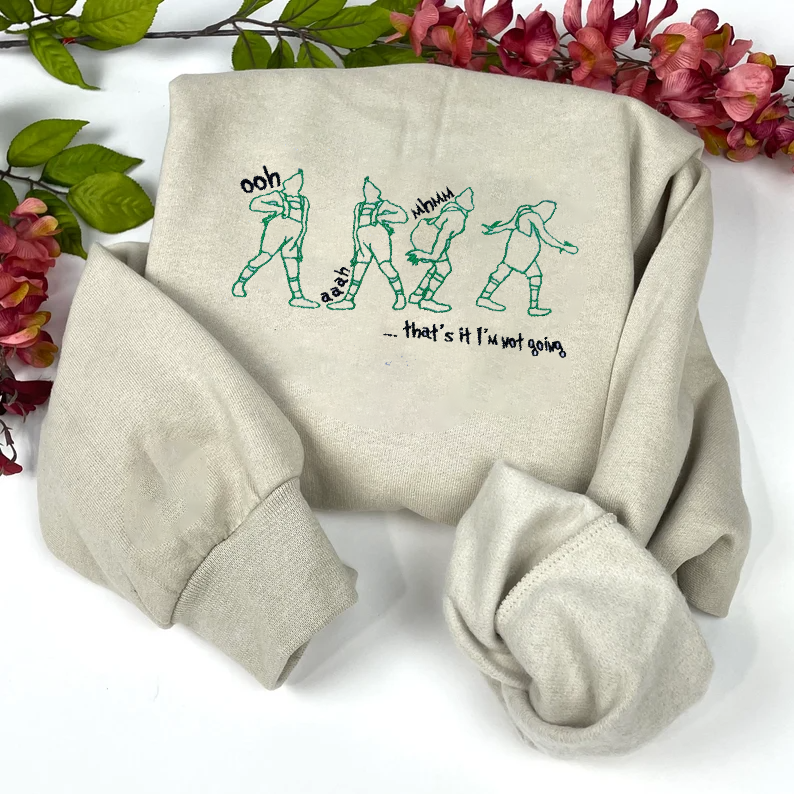 Grinch Stolen Embroidered Crewneck