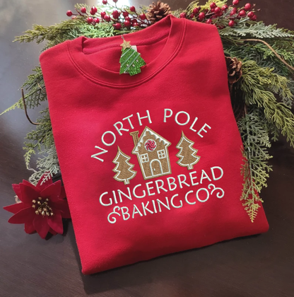 Gingerbread Baking Co Embroidered Sweatshirt